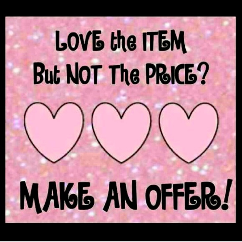 💞Offers Welcomed💞